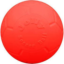 Load image into Gallery viewer, Jolly Pets Jolly Pets Jolly Soccer Ball Dog Toy Orange / 6”