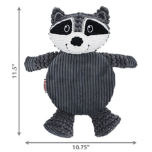 Load image into Gallery viewer, Kong Kong Low Stuff Crackle Tummies Raccoon Dog Toy - Large