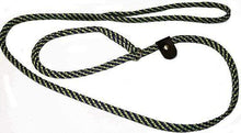 Load image into Gallery viewer, Lone Wolf Products Lone Wolf 1/4” Spiral Color Flat Rope Dog Slip Lead - 6’ only