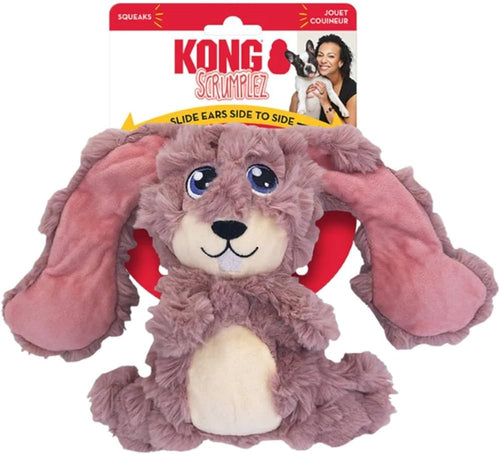 Kong Kong Scrumplez Bunny Dog Toy - Medium