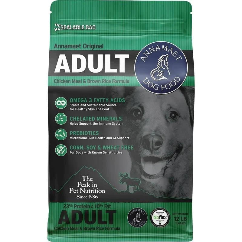 Annamaet Annamaet Adult 23% Chicken Meal & Brown Rice Formula Dog Food