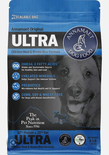 Annamaet Annamaet Ultra 32% Chicken Meal & Brown Rice Formula Dog Food - 5 lb.