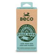 Beco Beco Super Strong Mint Scented Degradable Dog Poop Bags 60
