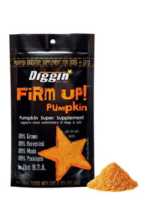 Diggin’ Your Dog Diggin’ Your Dog FiRM UP! Pumpkin Super Dog & Cat Supplement 1 oz.