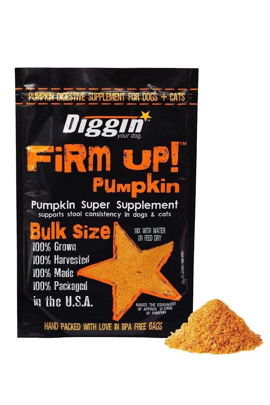 Diggin’ Your Dog Diggin’ Your Dog FiRM UP! Pumpkin Super Dog & Cat Supplement 16 oz.