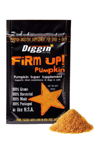 Diggin’ Your Dog Diggin’ Your Dog FiRM UP! Pumpkin Super Dog & Cat Supplement 4 oz.