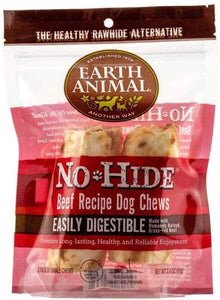 Earth Animal Earth Animal No-Hide Beef Dog Chews Dog Treats Small 2-Pack (16-45 lbs.)