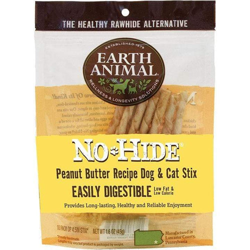 Earth Animal Earth Animal No-Hide Peanut Butter Chews for Dogs