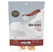 Load image into Gallery viewer, Earth Animal Earth Animal No-Hide The Feast Holiday Edition Dog Chews Dog Treats Medium 7” 2 pack
