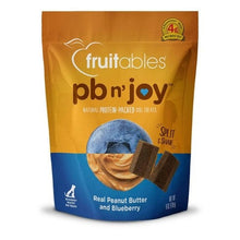 Load image into Gallery viewer, Fruitables Fruitables PB n’ Joy Peanut Butter &amp; Blueberry Dog Treats - 6 oz.