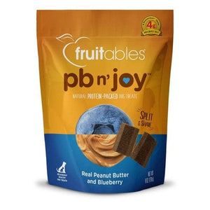Fruitables Fruitables PB n’ Joy Peanut Butter & Blueberry Dog Treats - 6 oz.