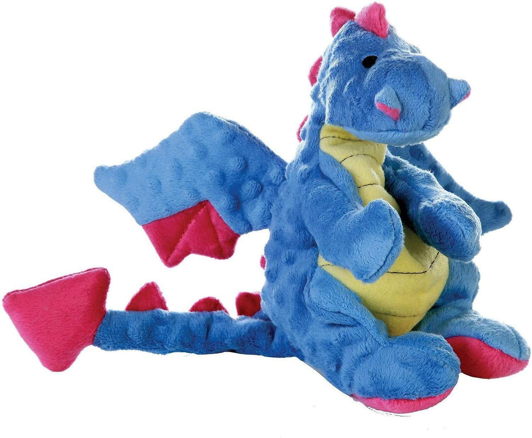 GoDog GoDog Dragons Chew Guard Dog Toy - Periwinkle