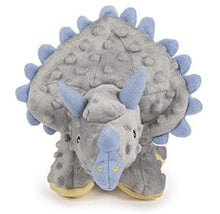 Load image into Gallery viewer, GoDog GoDog Triceratops Dinosaur Dog Toy