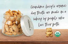 Load image into Gallery viewer, Grandma Lucy’s Grandma Lucy’s Organic Oven Baked Apple Recipe Dog Treats - 14 oz. bag