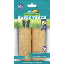 Load image into Gallery viewer, Himalayan Pet Supply Himalayan Dog Chew Happy Teeth Cheese Flavor Dog Treat - 4 oz.