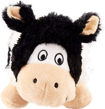 Load image into Gallery viewer, Kong Kong Barnyard Cruncheez Cow Dog Toy - Small