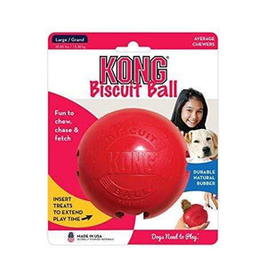 Kong Kong Biscuit Ball Dog Toy