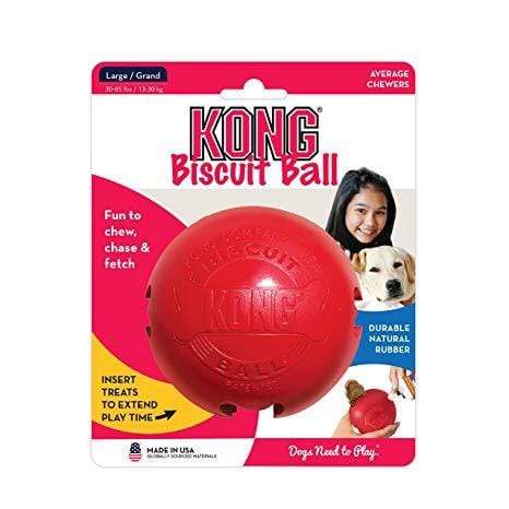 Kong Kong Biscuit Ball Dog Toy