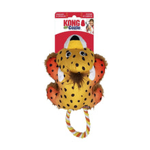 Load image into Gallery viewer, Kong Kong Cozie Tuggz Cheetah Dog Toy - Med/Large