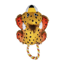 Load image into Gallery viewer, Kong Kong Cozie Tuggz Cheetah Dog Toy - Med/Large