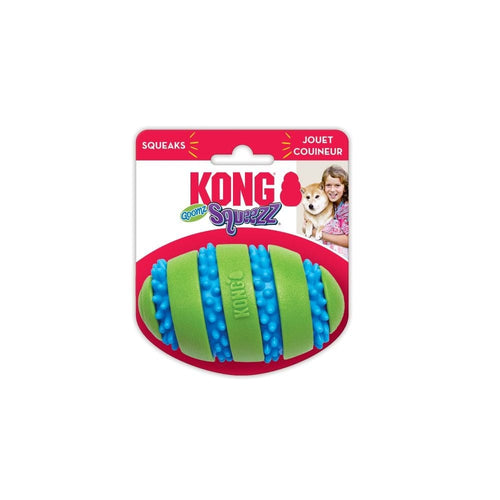 Kong Kong Goomz Squeezz Football Dog Toy - Medium