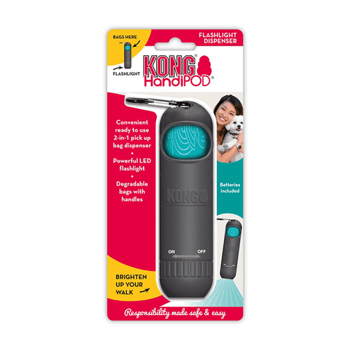 Kong Kong HandiPod Flashlight and Dog Poop Bag Dispenser
