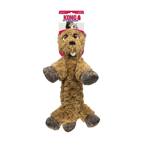 Kong Kong Low Stuff Flopzie Beaver Dog Toy - Medium