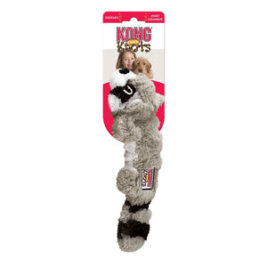 Kong Kong Scrunch Knots Raccoon Dog Toy - Med/Large