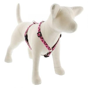 Lupine Lupine Roman Style Dog Harness - 3/4" Width 12"-20" / Tickled Pink