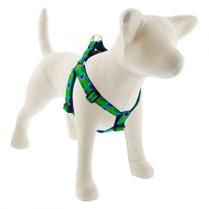 Lupine Lupine Step In Style Dog Harness - 1" Width 19"-28" / Tail Feathers