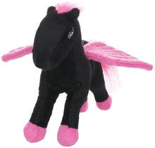 Load image into Gallery viewer, Mighty Mighty Liar Pegasus Dog Toy Junior / Black &amp; Pink