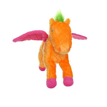 Load image into Gallery viewer, Mighty Mighty Liar Pegasus Dog Toy Junior / Orange