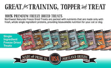 Load image into Gallery viewer, Northwest Naturals Northwest Naturals Freeze-Dried Green Lipped Mussels Premium Treats for Dogs &amp; Cats - 2 oz.