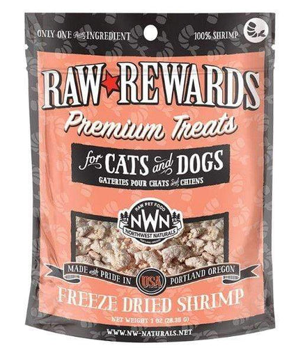 Northwest Naturals Northwest Naturals Raw Rewards Freeze-Dried Shrimp Dog & Cat Treats - 1 oz. Bag