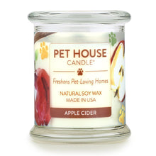 Load image into Gallery viewer, One Fur All Pets Pet House Candles - 9 oz. (burns up to 60 hours) Apple Cider