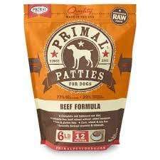 Primal Pet Foods Primal Raw Beef Frozen Dog Food - 6 lb. bag