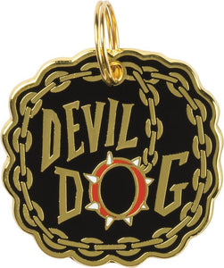 Primitives by Kathy Devil Dog Dog Collar Charm