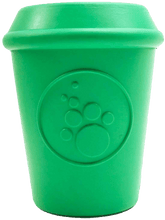 Load image into Gallery viewer, SodaPup SodaPup Coffee Cup Durable Rubber Treat Dispenser and Chew Toy for Dogs