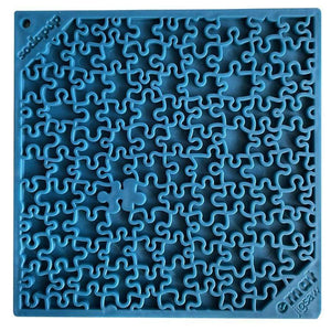 SodaPup SodaPup Jigsaw Design Enrichment Licking Mat Blue