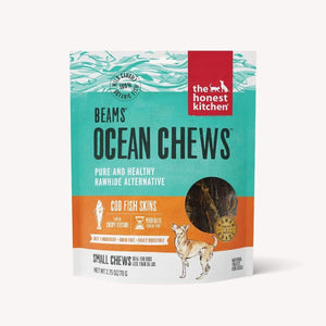 The Honest Kitchen The Honest Kitchen Beams Ocean Chews Cod Fish Skins Dehydrated Dental Dog Chews