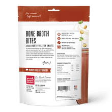 Load image into Gallery viewer, The Honest Kitchen The Honest Kitchen Bone Broth Bites Beef Bone Broth, Sweet Potatoes &amp; Parsley Dog Treats - 8 oz. bag