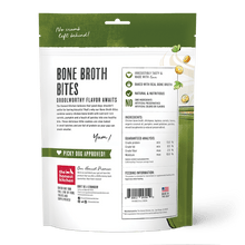 Load image into Gallery viewer, The Honest Kitchen The Honest Kitchen Bone Broth Bites Chicken Bone Broth, Carrots &amp; Parsley Dog Treats - 8 oz. bag