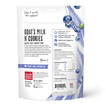 Load image into Gallery viewer, The Honest Kitchen The Honest Kitchen Goat’s Milk N’ Cookies Slow Baked with Blueberries &amp; Vanilla Recipe Dog Treats - 8 oz. bag
