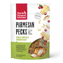 Load image into Gallery viewer, The Honest Kitchen The Honest Kitchen Parmesan Pecks Chicken, Parmesan &amp; Cranberry Recipe Dog Treats - 8 oz. bag