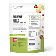 Load image into Gallery viewer, The Honest Kitchen The Honest Kitchen Parmesan Pecks Chicken, Parmesan &amp; Cranberry Recipe Dog Treats - 8 oz. bag