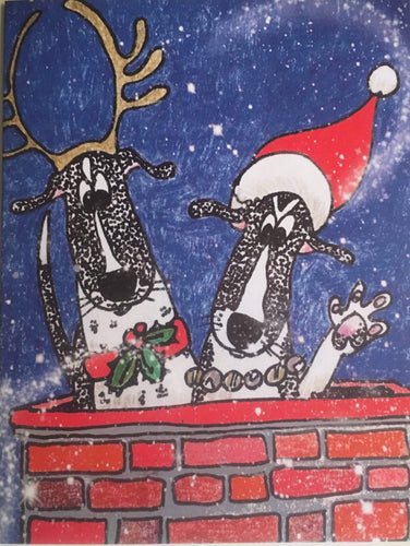 Van’s Dogs Van’s Dogs Christmas cards 1 card