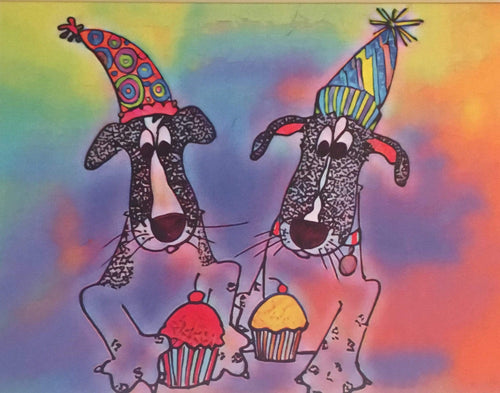 Van’s Dogs Van’s Dogs Happy Birthday cards 1 card