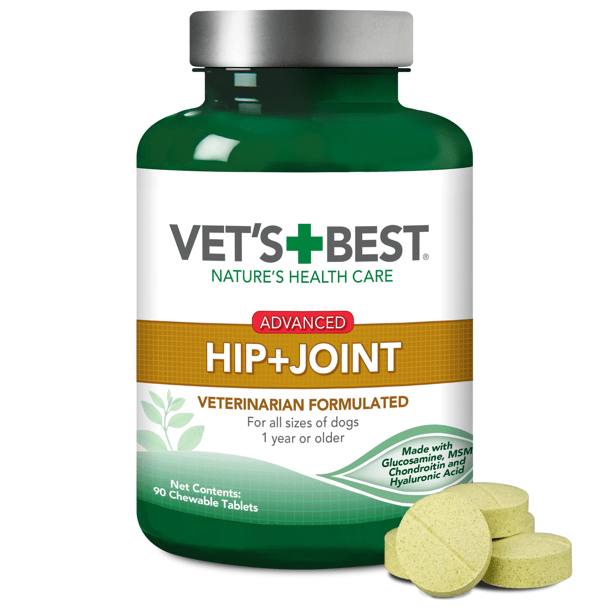 Vet’s Best Vet’s Best Advanced Hip & Joint Dog Supplement - 90 Chewable Tablets