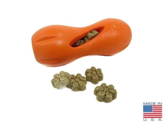 West Paw Tux Dog Toy - Tangerine - Small