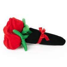 ZippyPaws Valentine's Day Rose Bouquet Dog Toy